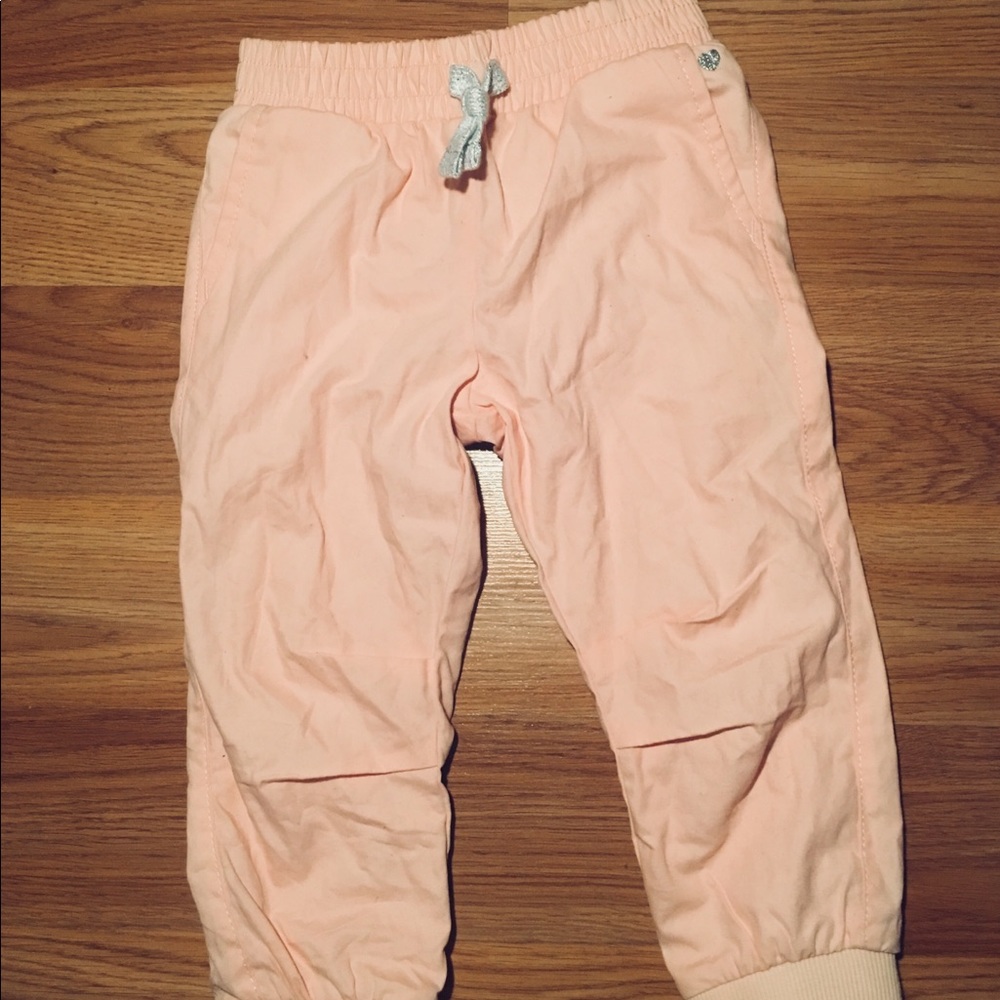 Carter’s Jersey-Lined Poplin Joggers